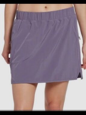 CALIA Lavender Athletic Skort Zipper Pocket XL Golf Pickleball Tennis